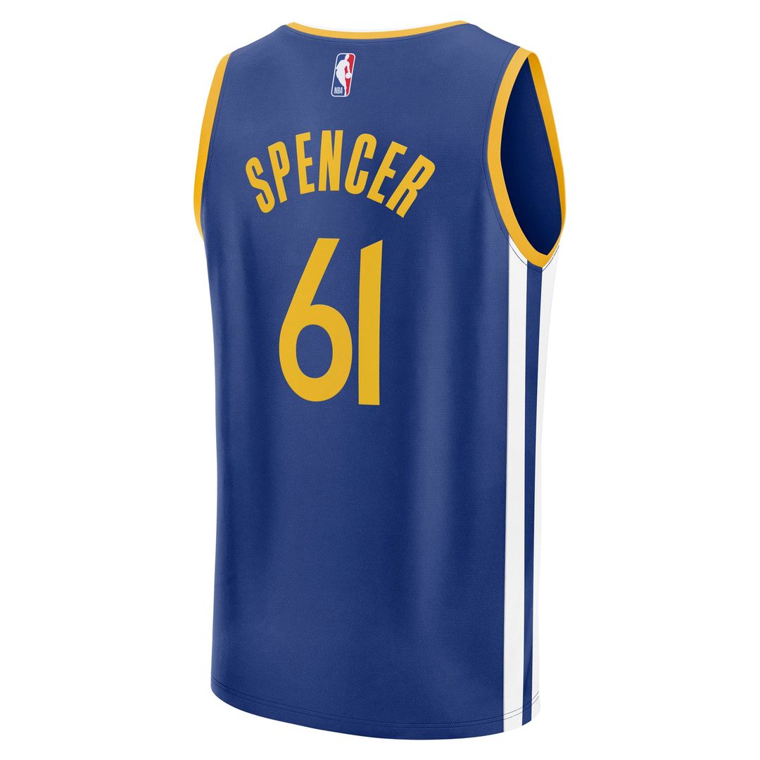 Pat Spencer | Golden State Warriors | Fast Break Replica Player Jersey - Icon Edition - Royal