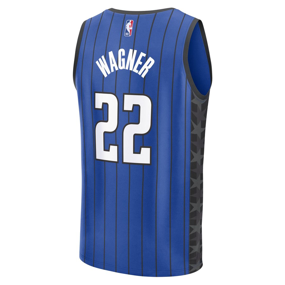 Franz Wagner | Orlando Magic | Fast Break Replica Player Jersey - Statement Edition - Blue