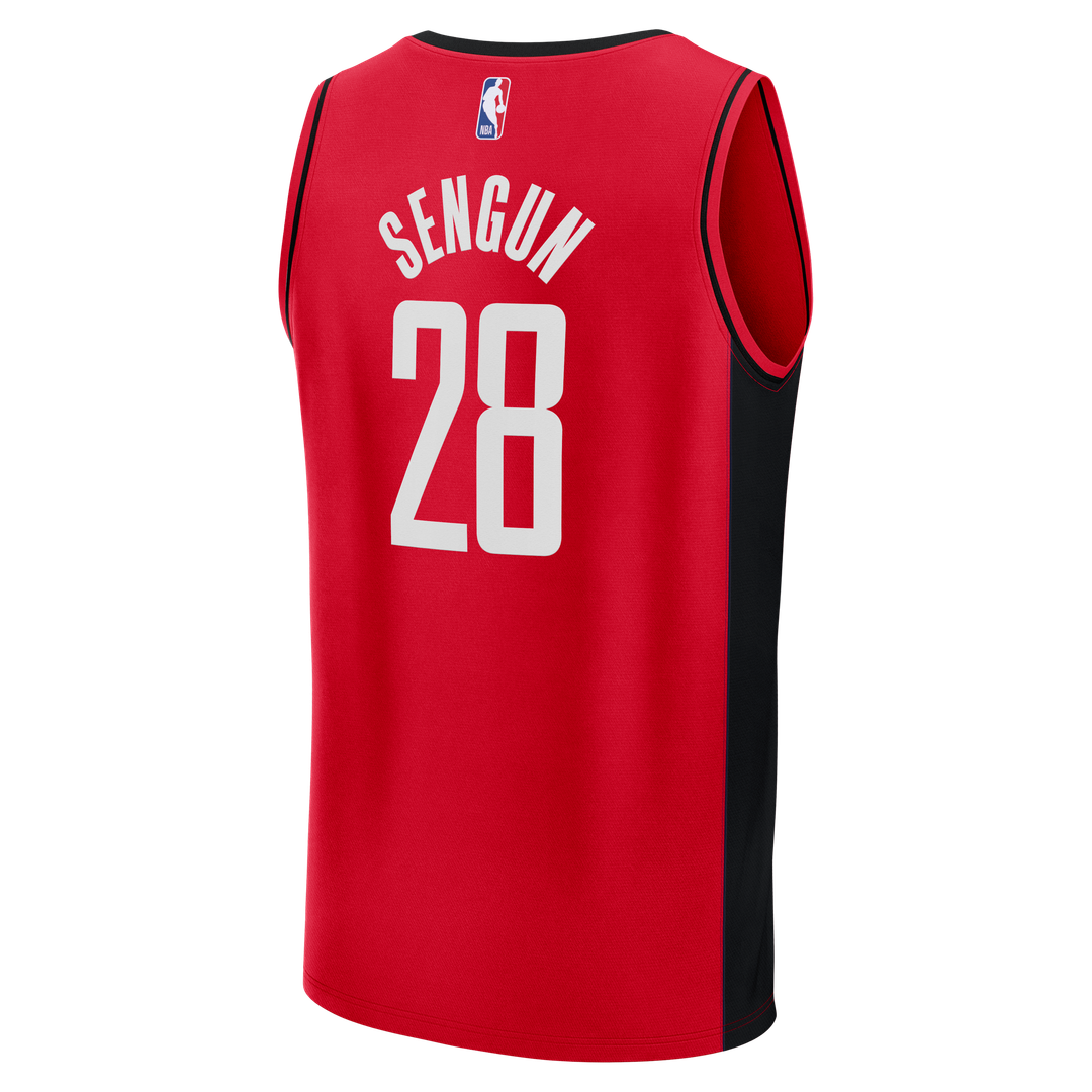 Alperen Sengun | Houston Rockets | Fast Break Replica Jersey - Red - Icon Edition