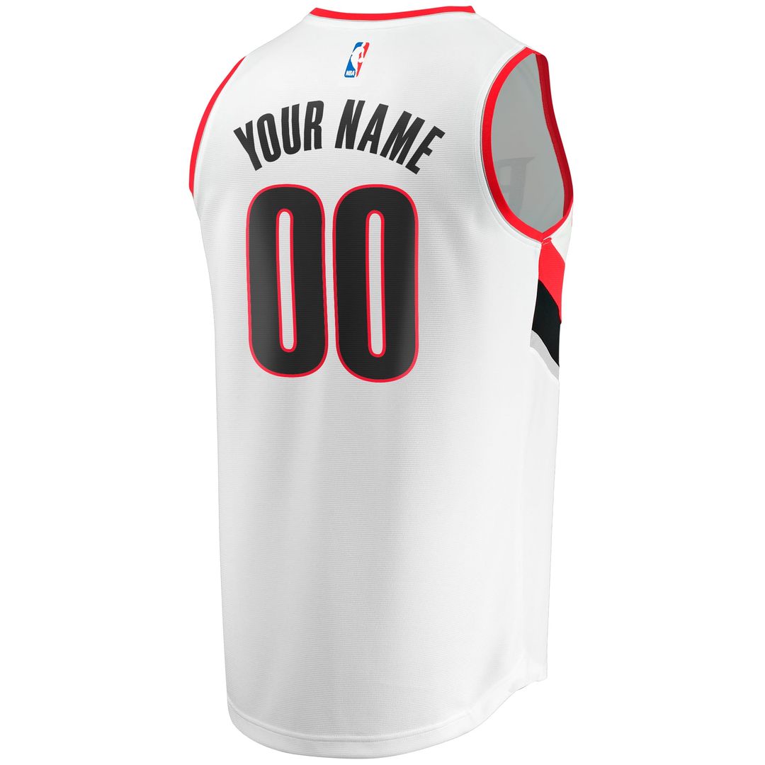 Portland Trail Blazers | Fast Break Custom Replica Jersey - Association Edition - White