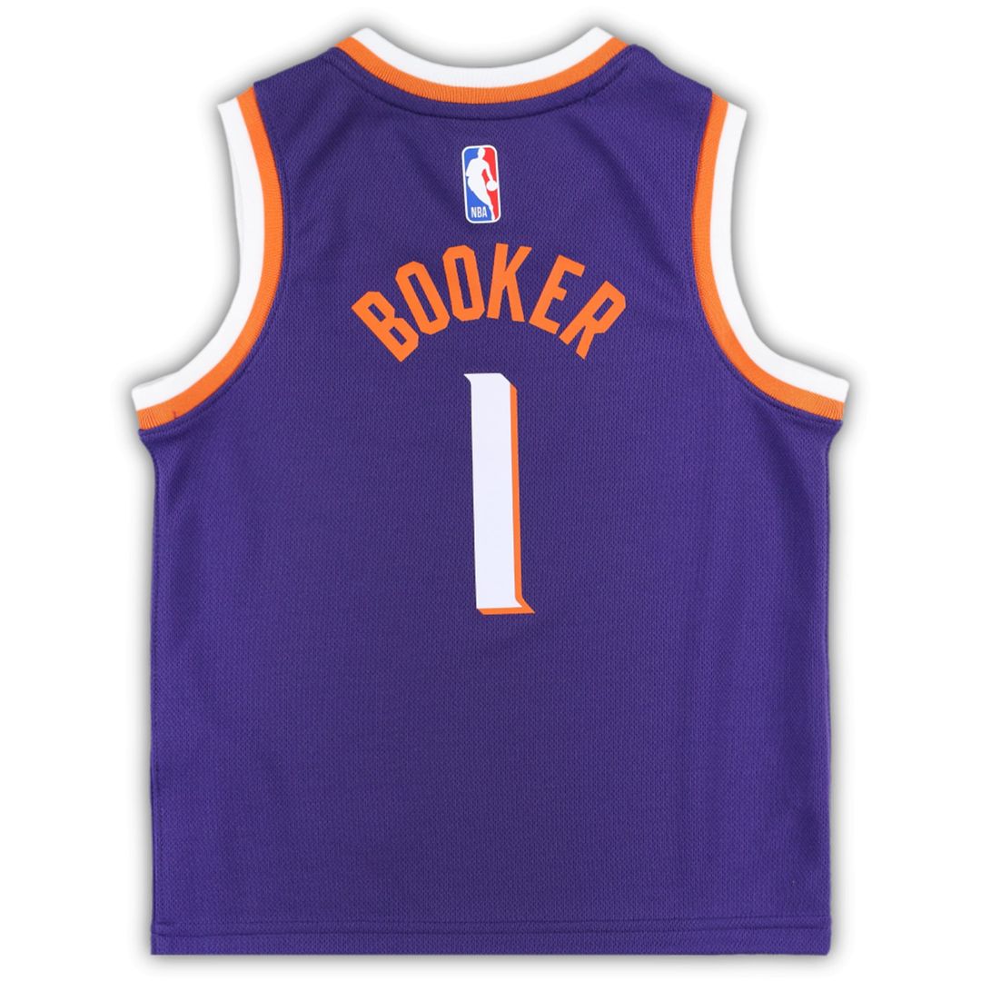 Devin Booker | Phoenix Suns | Preschool Swingman Player Jersey - Icon Edition - Purple