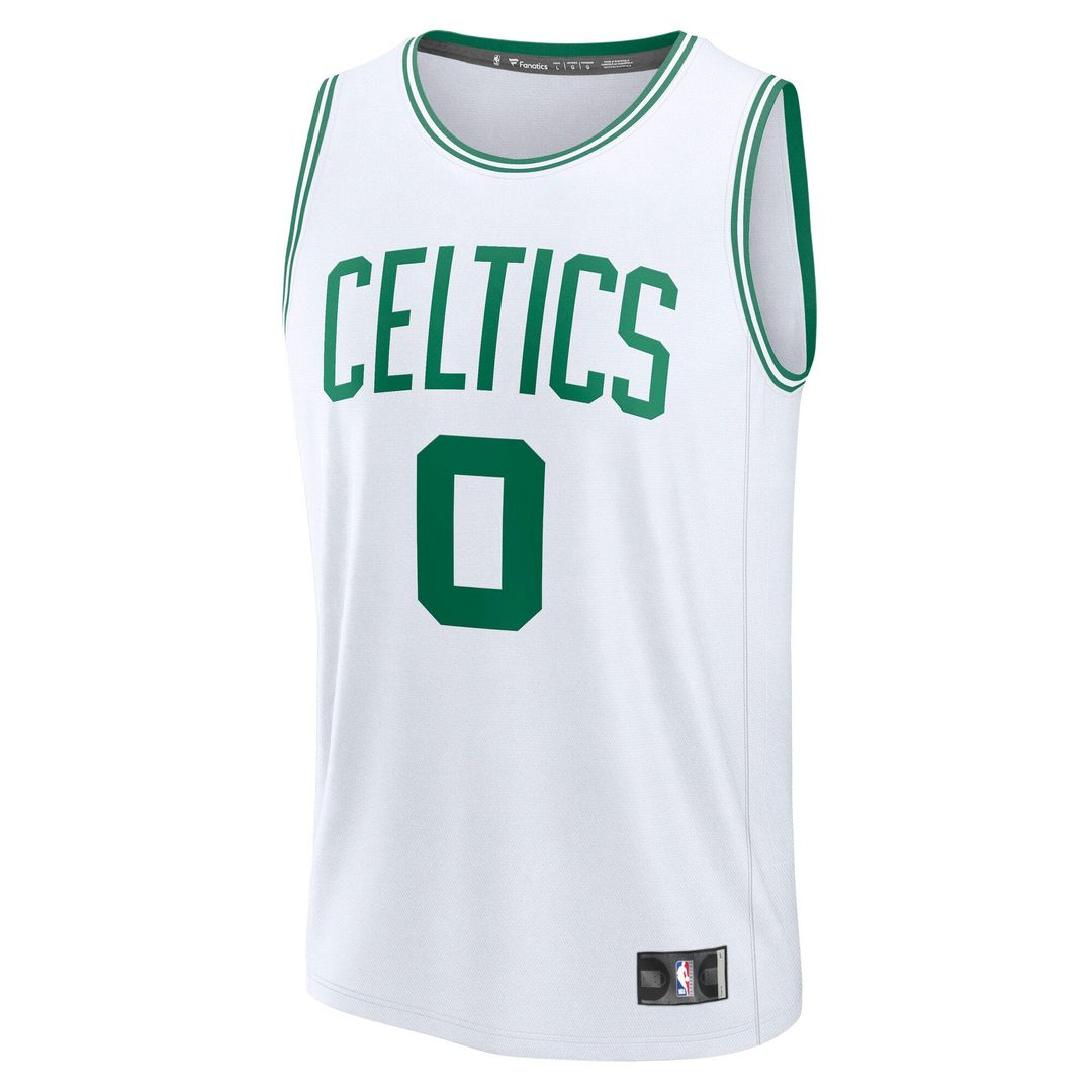 Jayson Tatum | Boston Celtics | Fast Break Replica Player Jersey - Association Edition - White