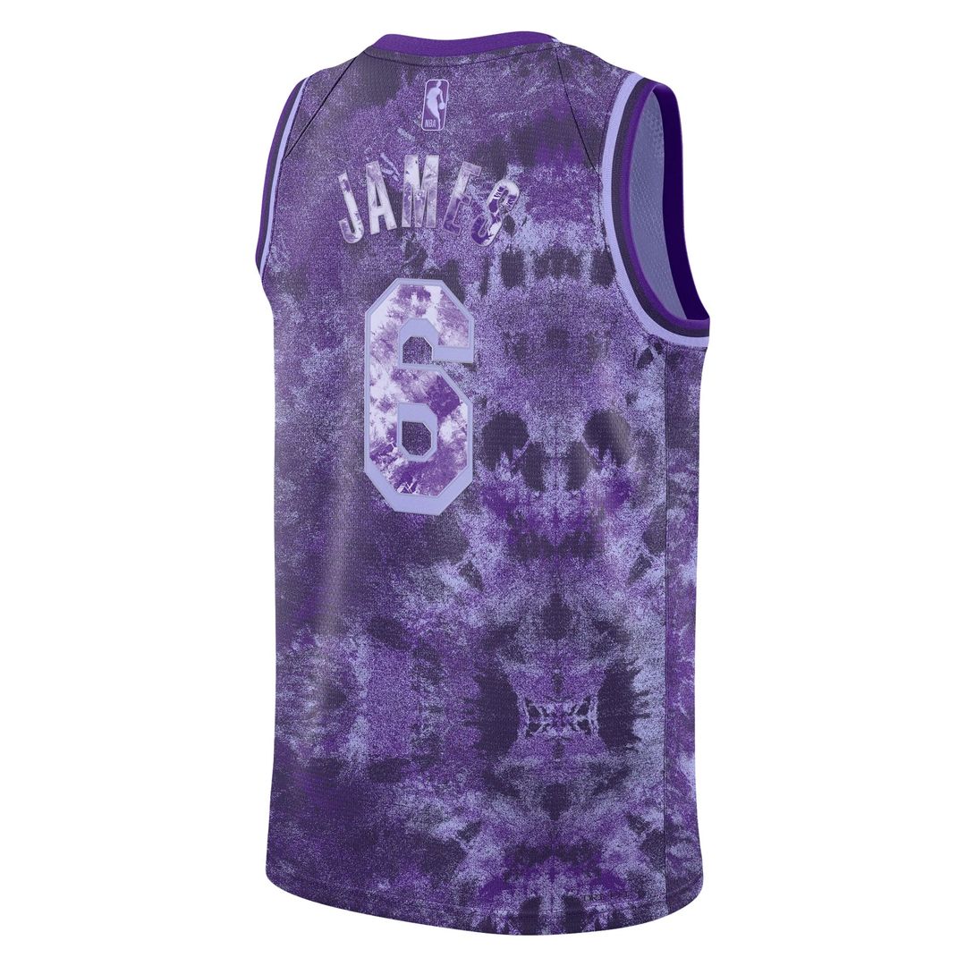 LeBron James | Los Angeles Lakers | Unisex Select Series Swingman Jersey - Purple