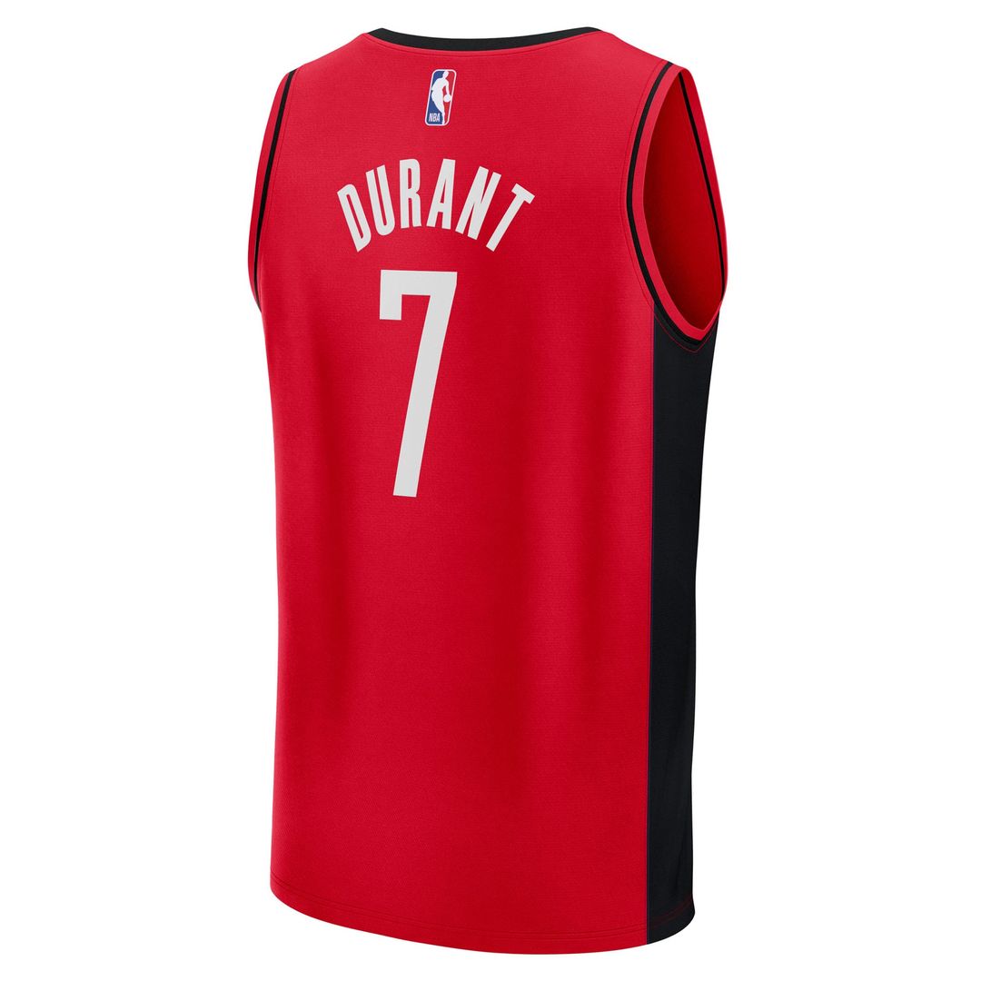 Kevin Durant | Houston Rockets | Fast Break Replica Player Jersey - Icon Edition - Red