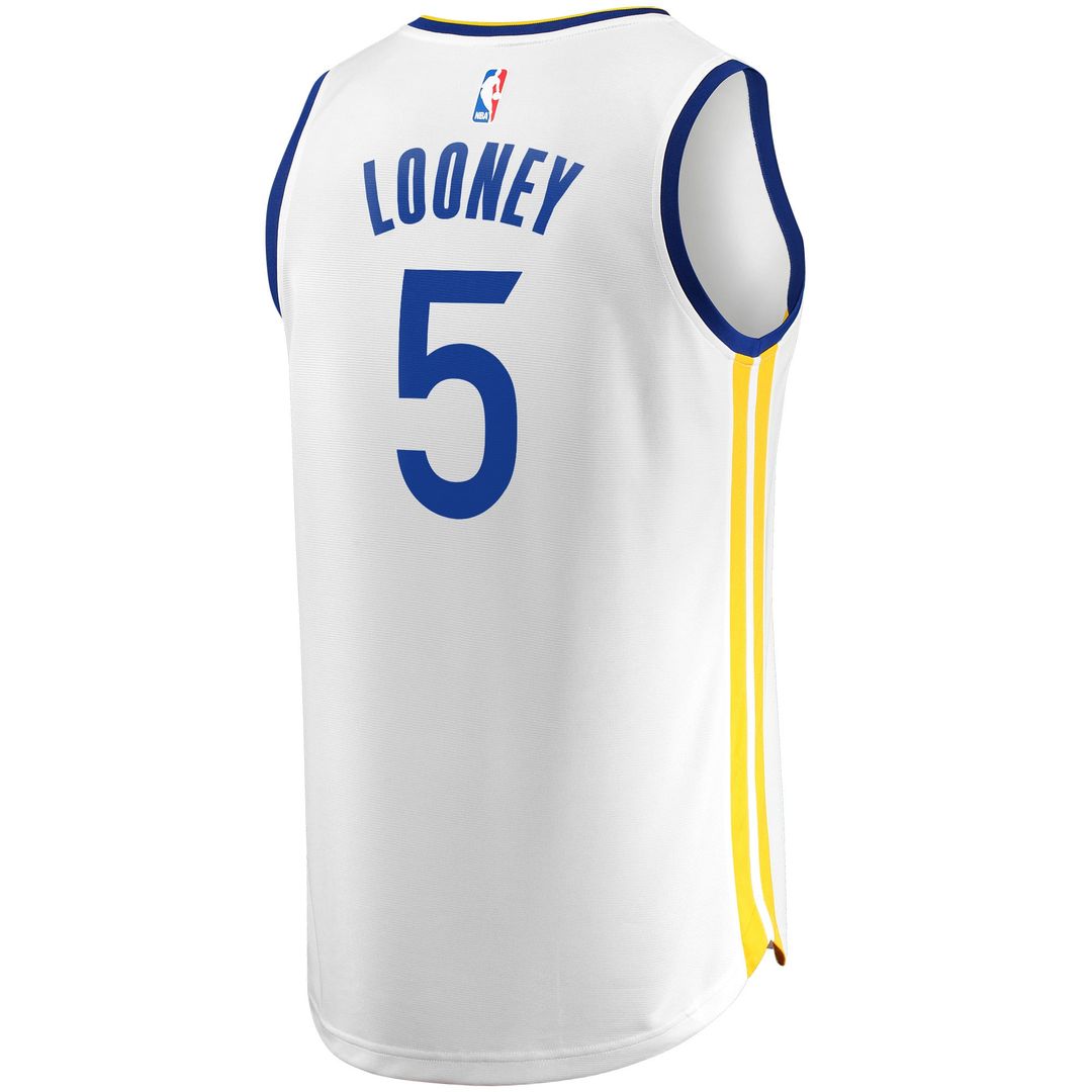 Kevon Looney | Golden State Warriors | Fast Break Player Replica Jersey - Association Edition - White