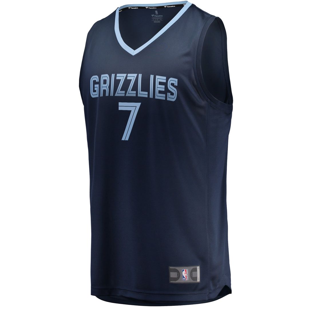 Santi Aldama | Memphis Grizzlies | Fast Break Replica Jersey - Icon Edition - Navy