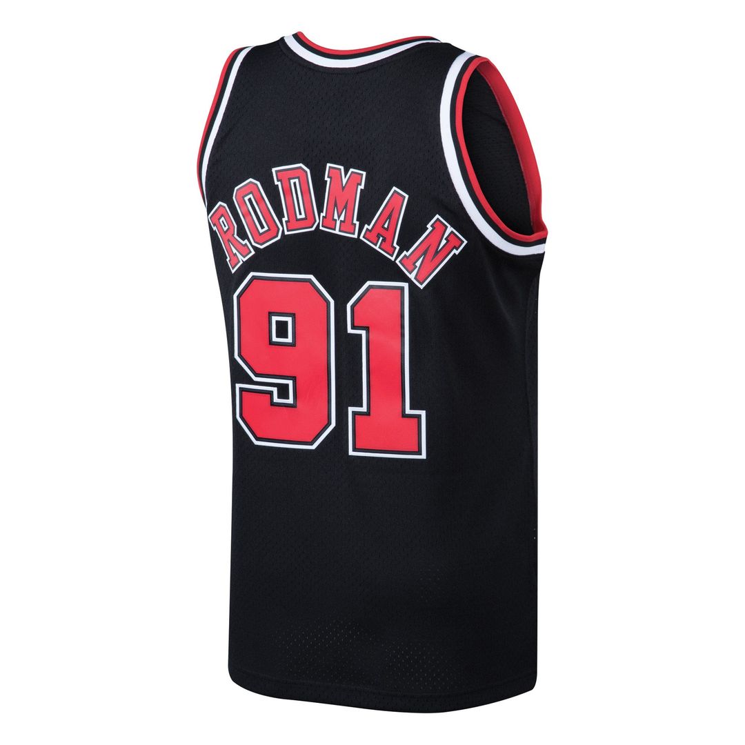 Dennis Rodman | Chicago Bulls | 1997/98 Hardwood Classics Swingman Jersey - Black