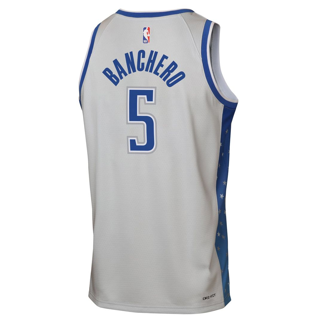 Paolo Banchero | Orlando Magic | Youth 2025/26 City Edition Swingman Jersey - Silver