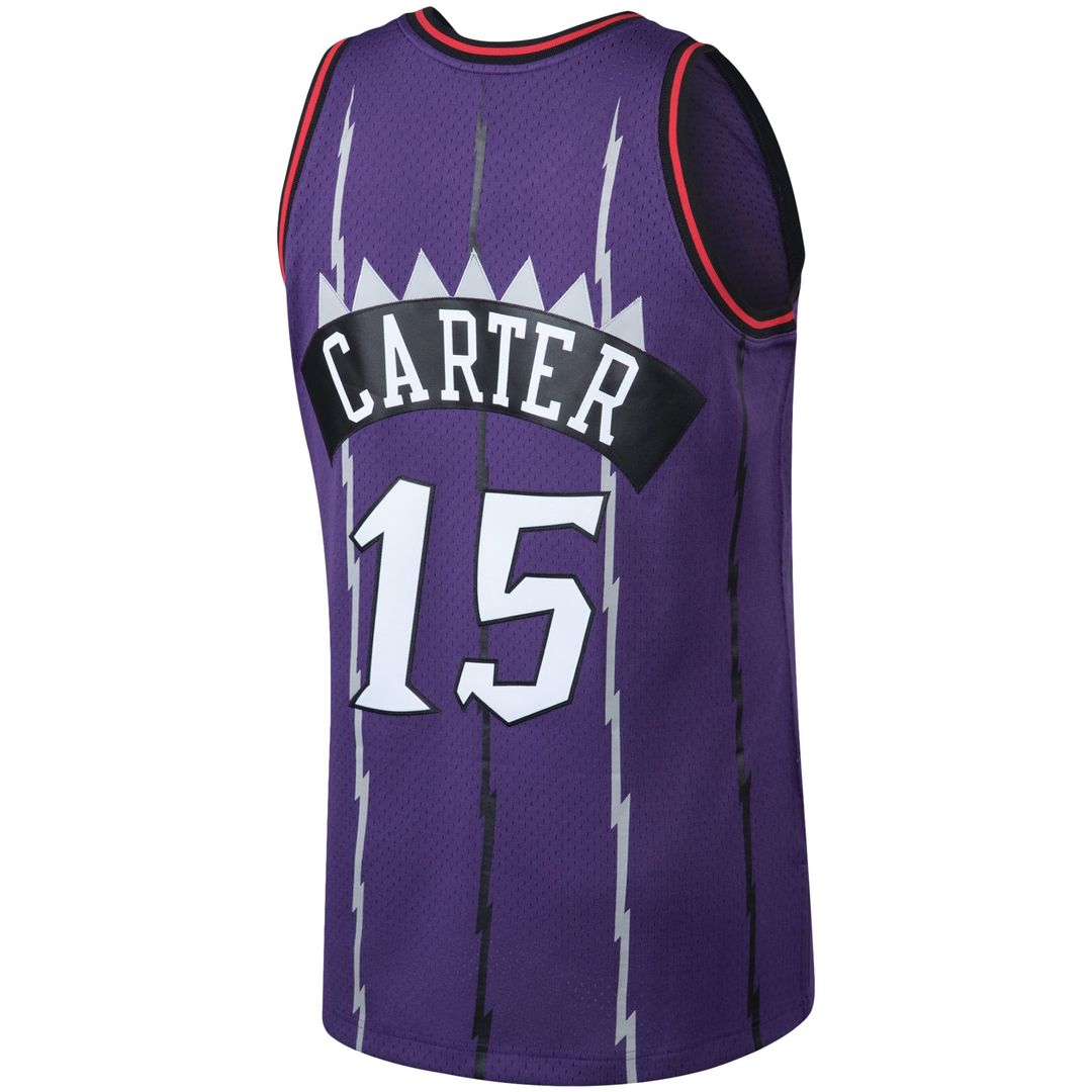 Vince Carter | Toronto Raptors | 1998/99 Big & Tall Hardwood Classics Swingman Jersey - White