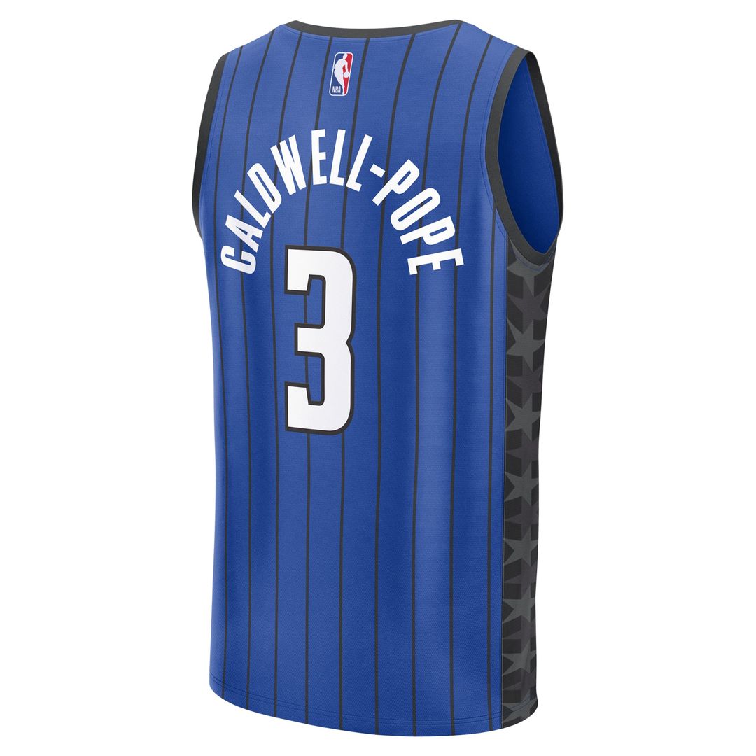 Orlando Magic | Kentavious Caldwell - Pope Fast Break Replica Player Jersey - Statement Edition - Blue