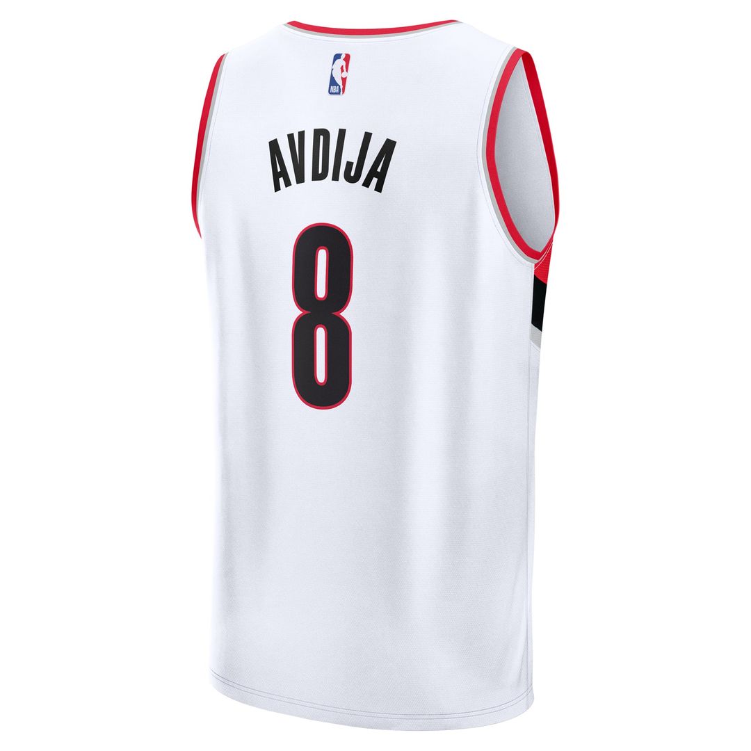 Deni Avdija | Portland Trail Blazers | Fast Break Replica Player Jersey - Association Edition - White