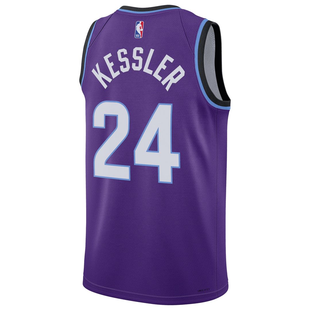Walker Kessler | Utah Jazz | Unisex Swingman Jersey - Icon Edition - Purple