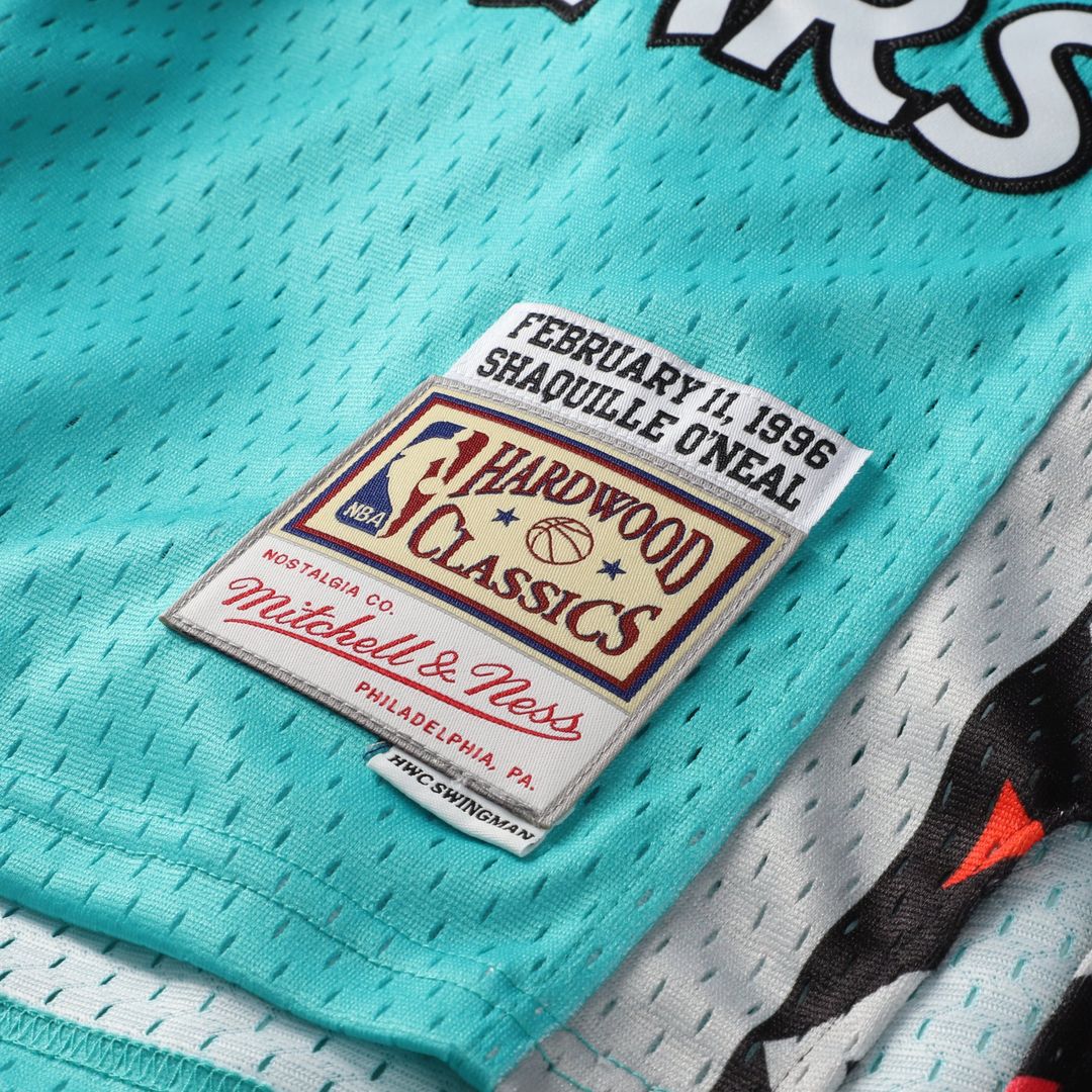 Shaquille O'Neal | Orlando Magic | 1996 NBA All - Star Game Youth Hardwood Classics Swingman Jersey - Teal