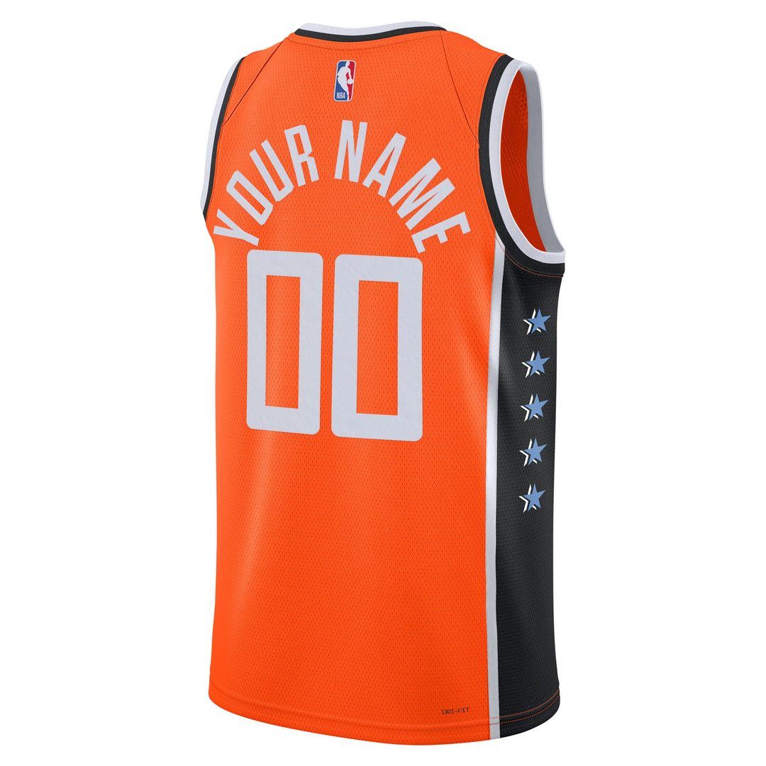 LA Clippers | Unisex 2025/26 City Edition Swingman Custom Jersey - Orange