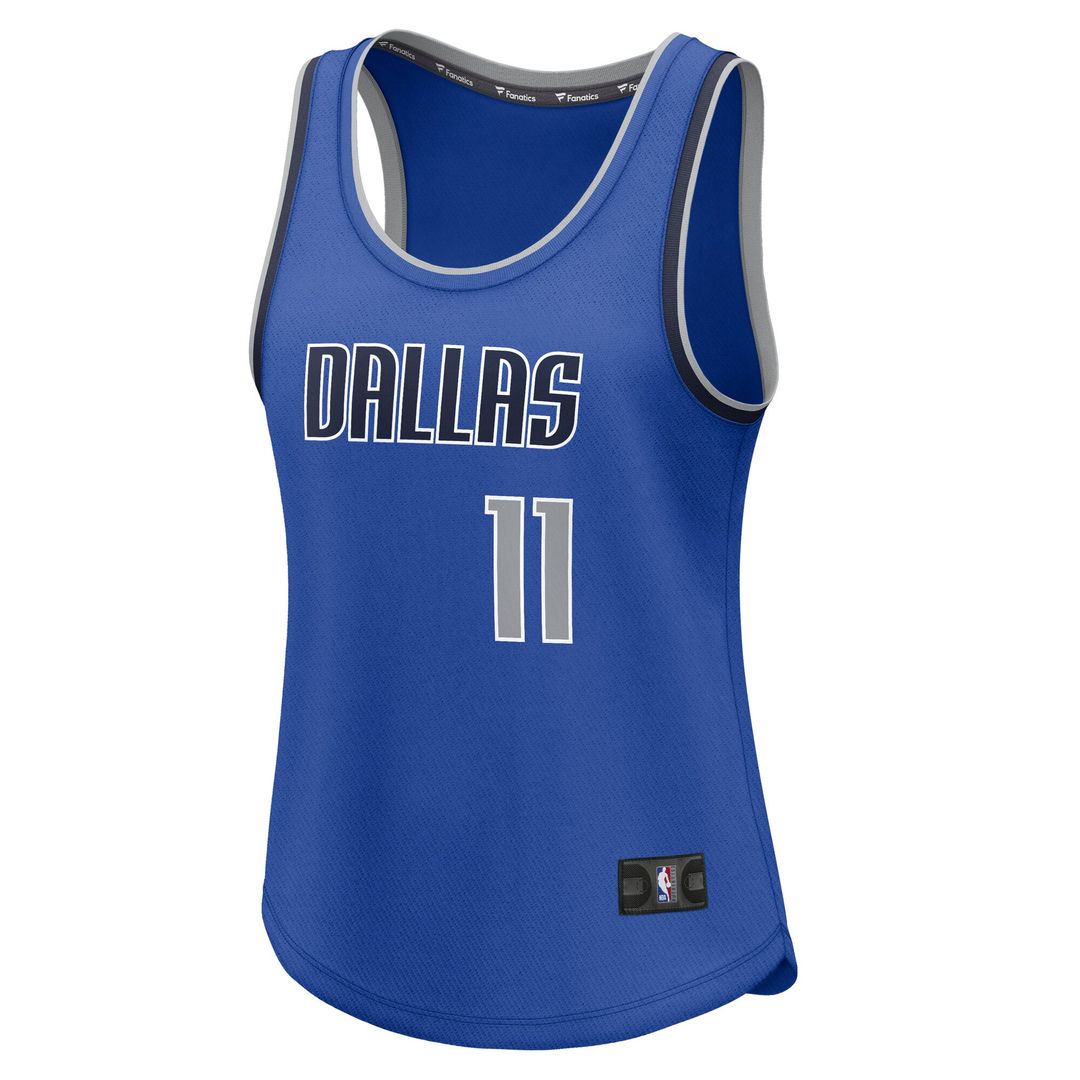 Kyrie Irving | Dallas Mavericks | Women's Fast Break Player Jersey - Icon Edition - Blue