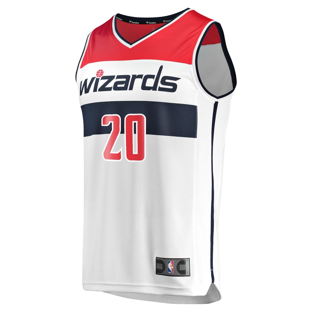 Alexandre Sarr | Washington Wizards | Youth Fast Break Replica Player Jersey - Association Edition - White