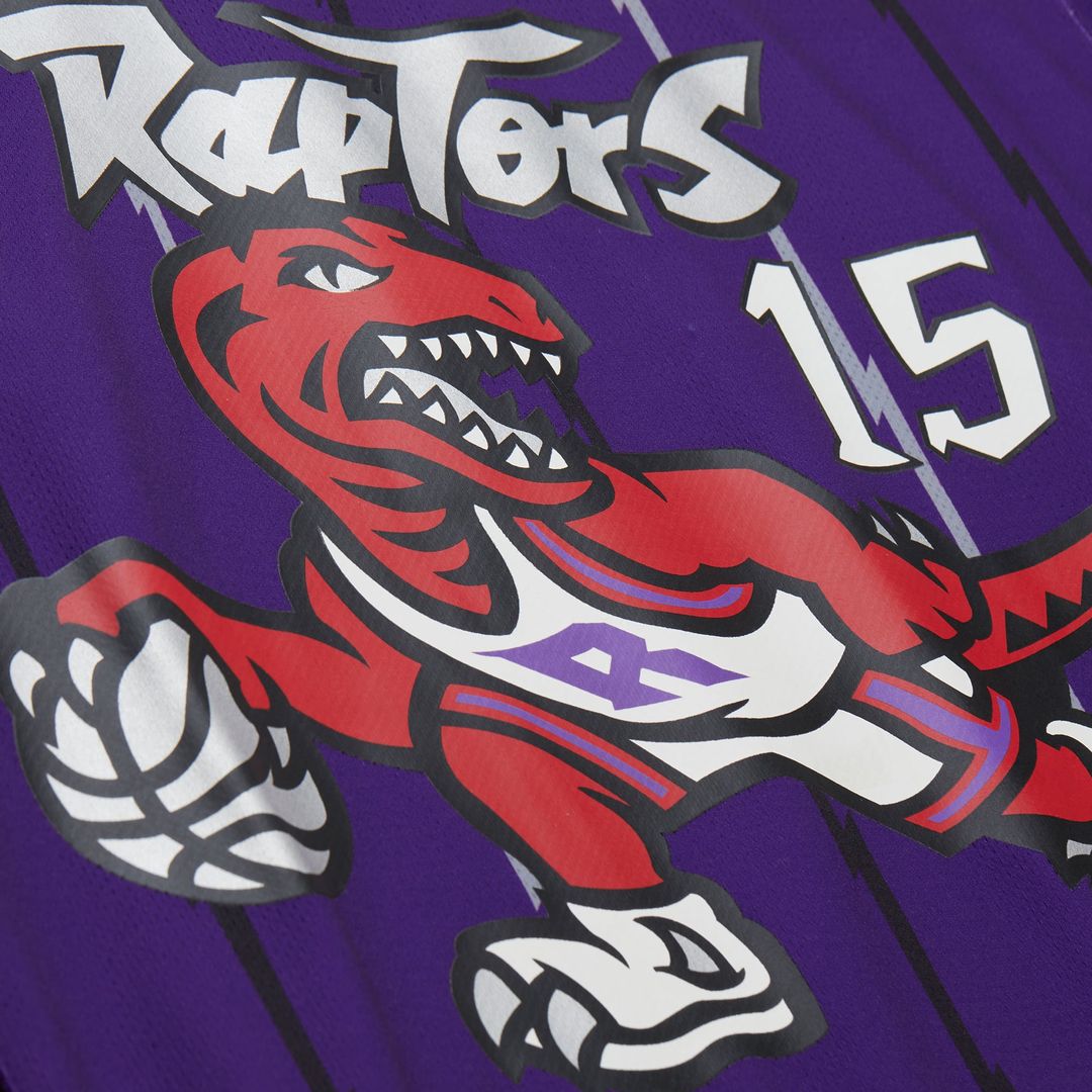 Vince Carter | Toronto Raptors | Unisex Maxxed Out Fashion Hockey Jersey - Purple