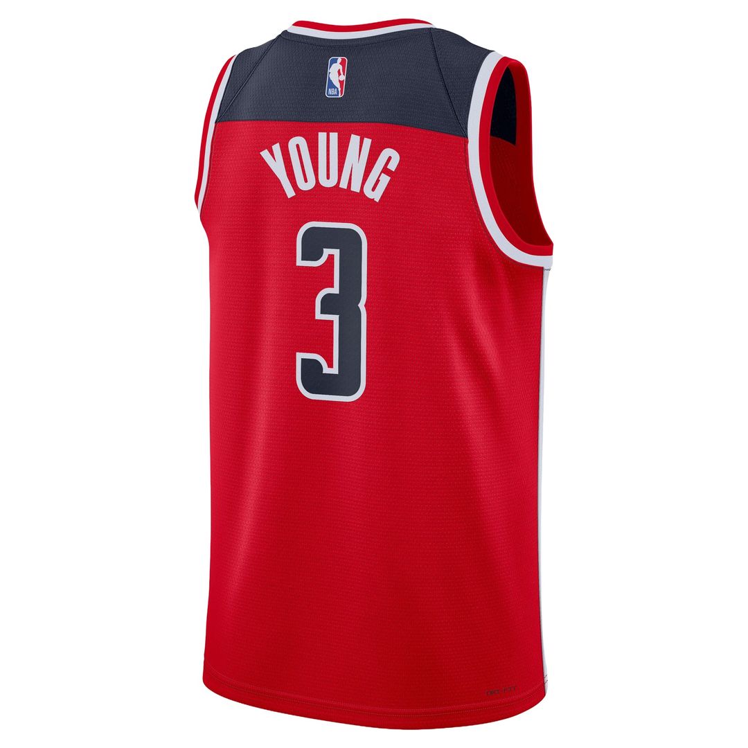 Trae Young | Washington Wizards | Unisex Swingman Jersey - Icon Edition - Red