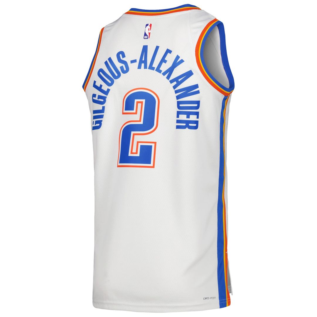 Shai Gilgeous-Alexander | Oklahoma City Thunder | Unisex Swingman Jersey - Icon Edition - Blue