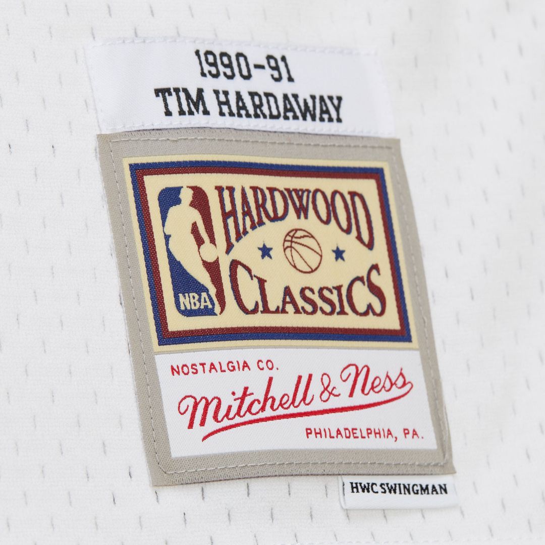 Tim Hardaway | Golden State Warriors | Hardwood Classics 1990/91 Swingman Jersey - White