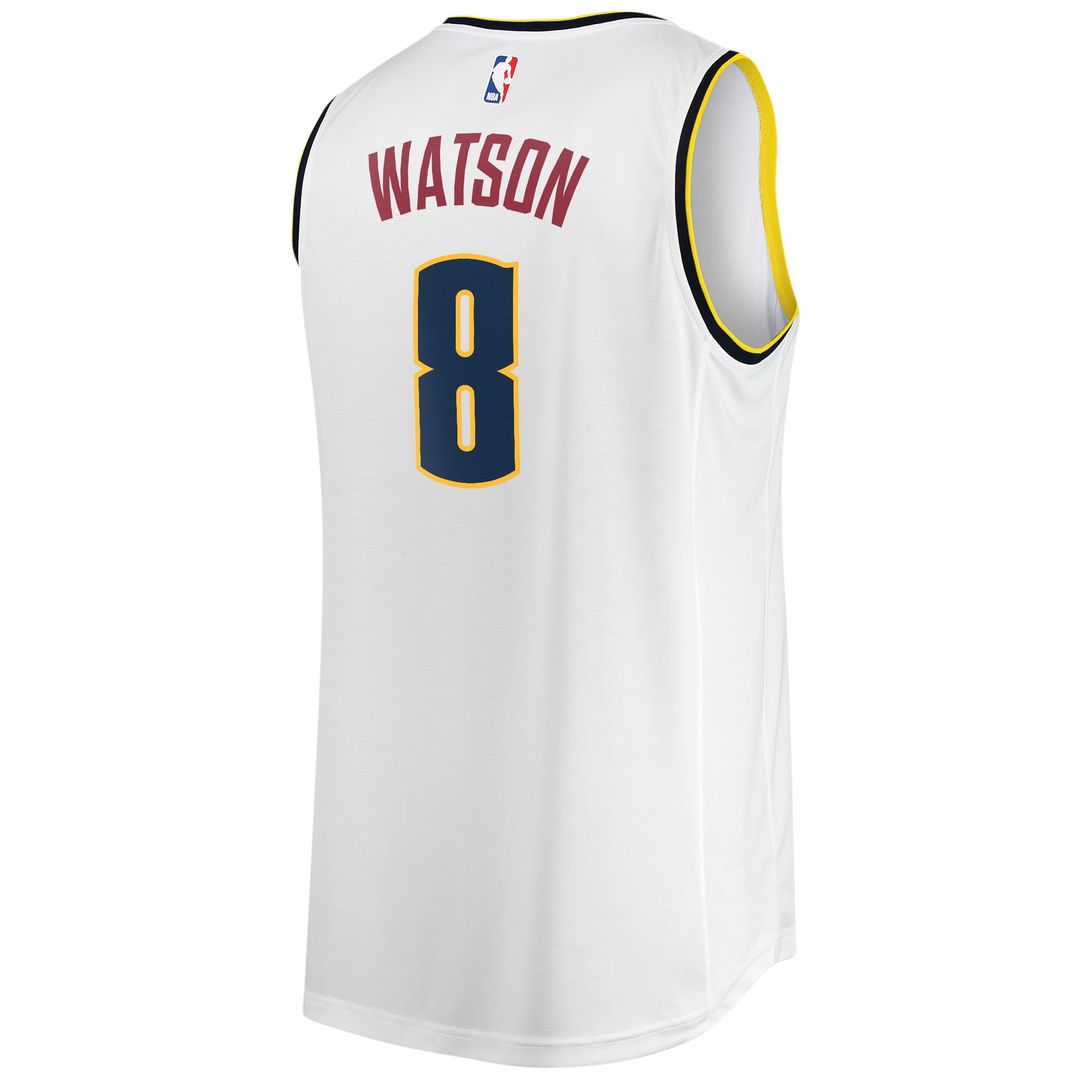 Peyton Watson | Denver Nuggets | Fast Break Player Jersey - Association Edition - White