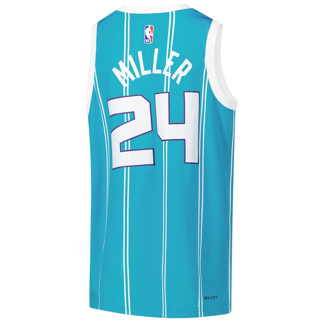 Brandon Miller | Charlotte Hornets | Youth Swingman Jersey - Icon Edition - Teal