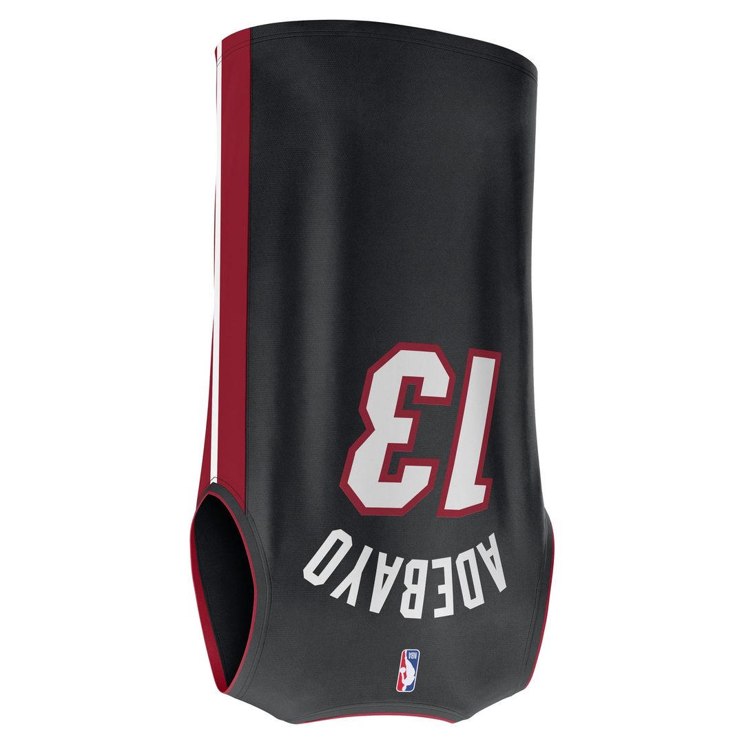 Bam Adebayo | Miami Heat | Youth Fast Break Replica Player Jersey - Black - Icon Edition