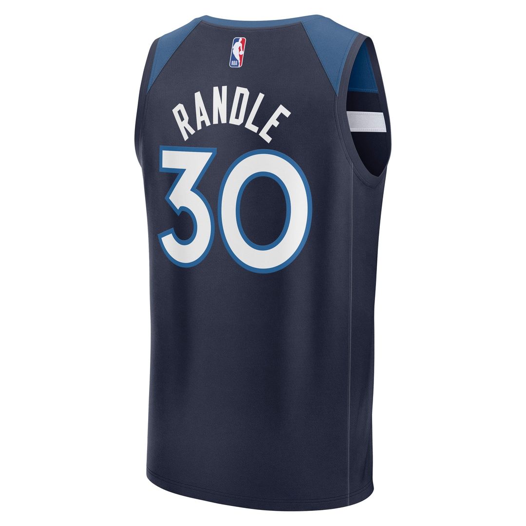 Julius Randle | Minnesota Timberwolves | Fast Break Replica Player Jersey - Icon Edition - Navy