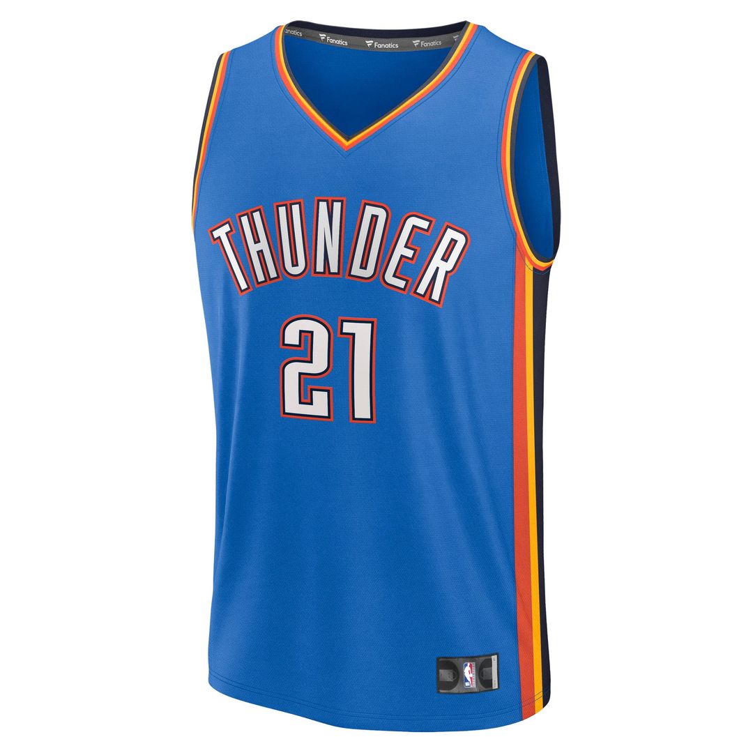 Aaron Wiggins | Oklahoma City Thunder | Fast Break Replica Player Jersey - Icon Edition - Blue