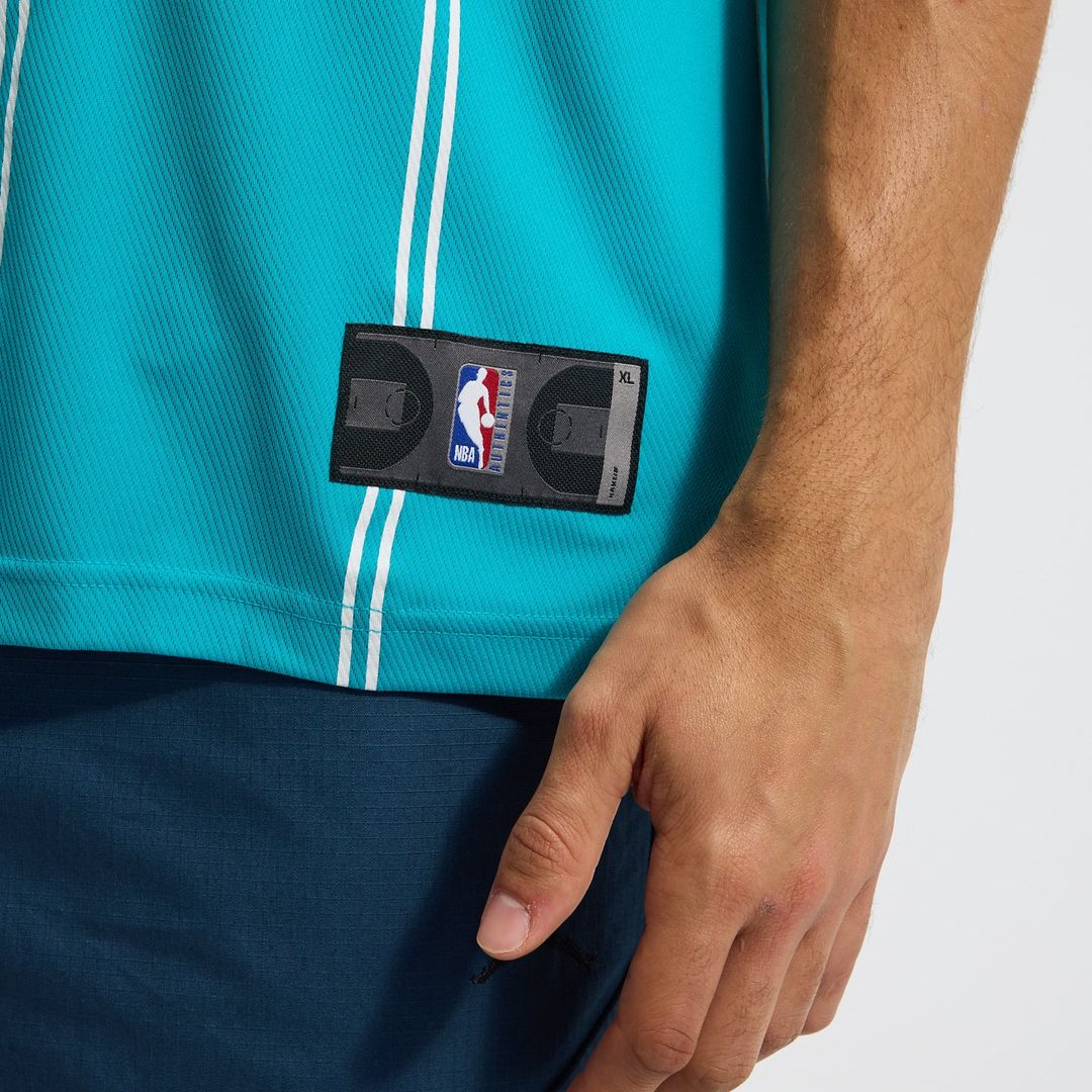 Kon Knueppel | Charlotte Hornets | 2025 NBA Draft First Round Pick Fast Break Replica Jersey - Icon Edition - Teal