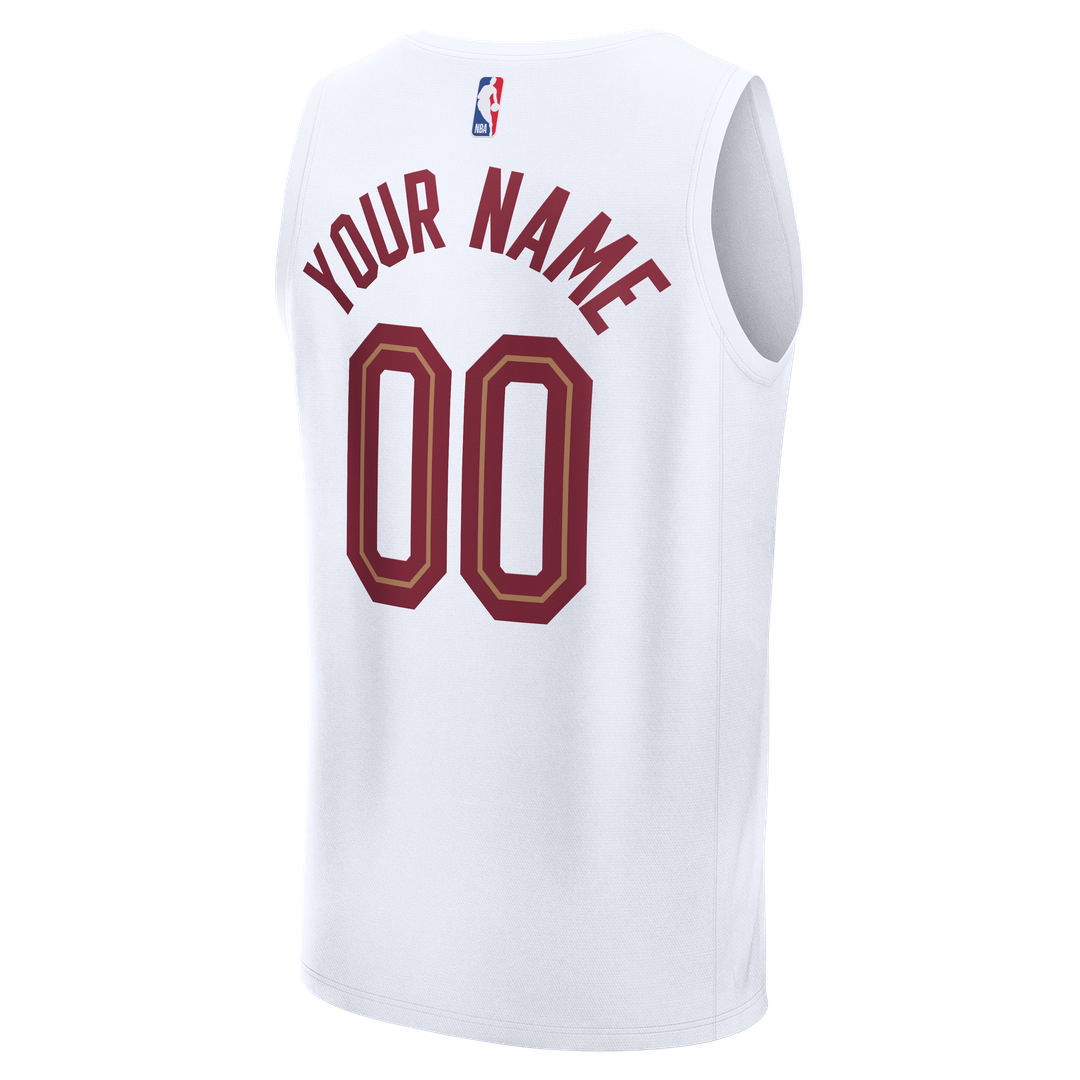 Cleveland Cavaliers | Fast Break Custom Jersey - Icon Edition - White
