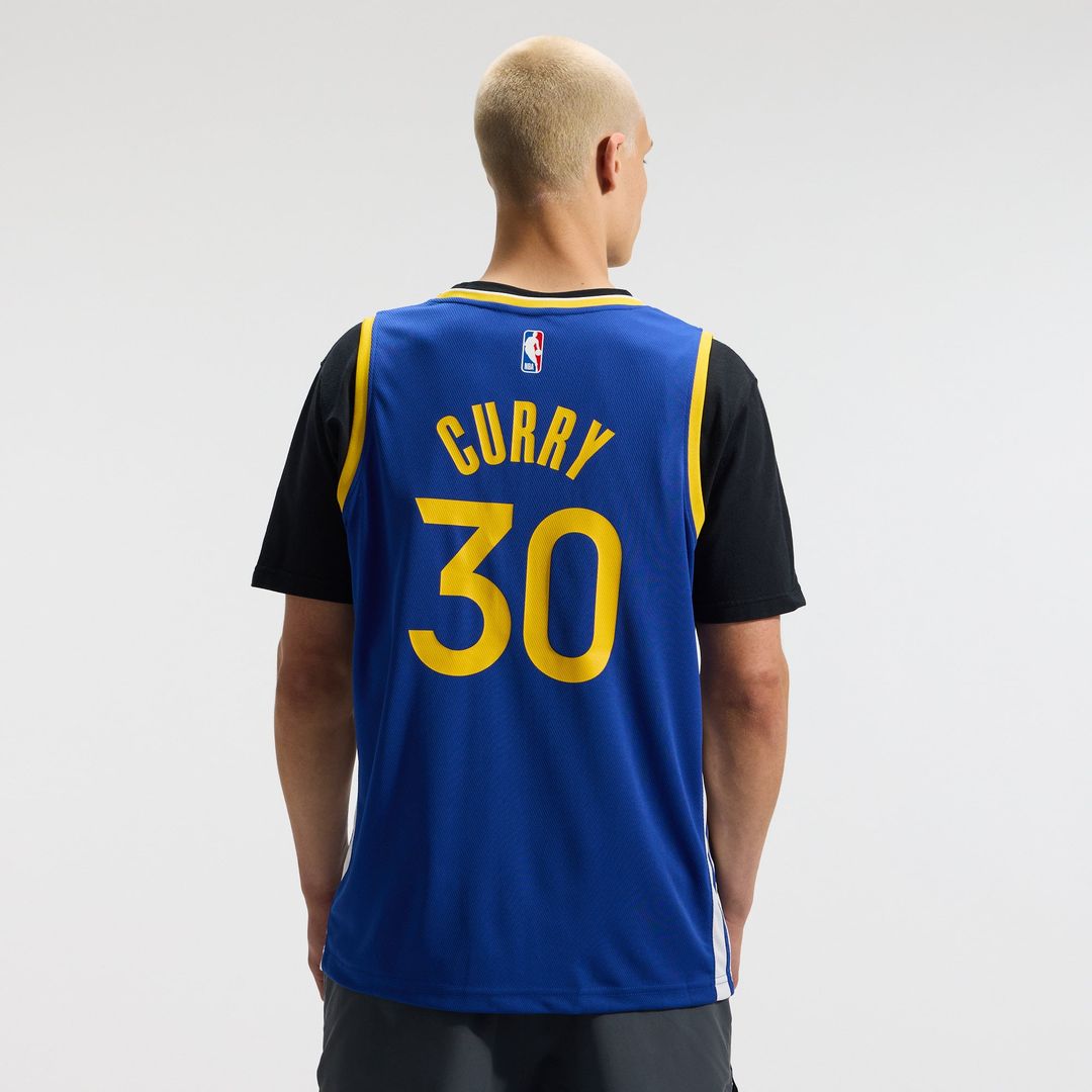 Stephen Curry | Golden State Warriors | Fast Break Replica Jersey - Icon Edition - Royal