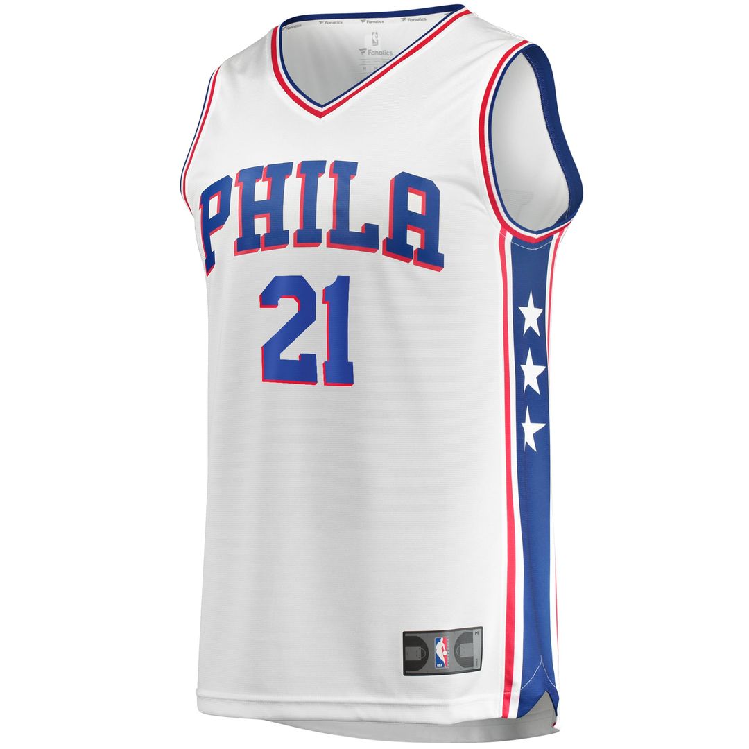 Joel Embiid | Philadelphia 76ers | Replica Jersey - Association Edition - White