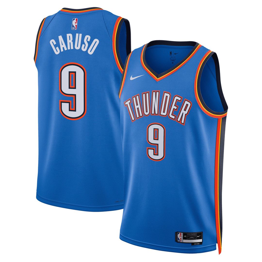Alex Caruso | Oklahoma City Thunder | Unisex Swingman Jersey - Icon Edition - Blue