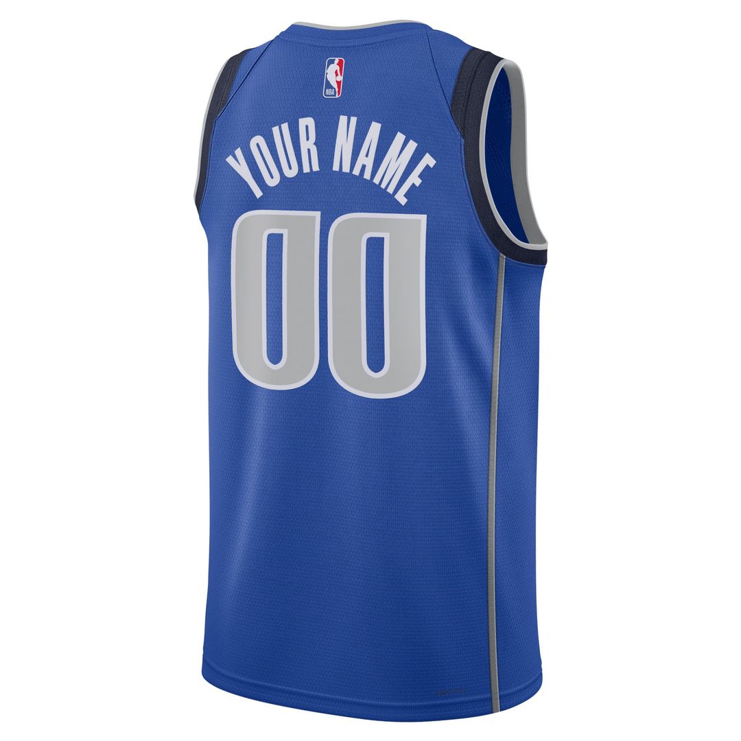 Dallas Mavericks | Unisex Swingman Custom Jersey White - Association Edition