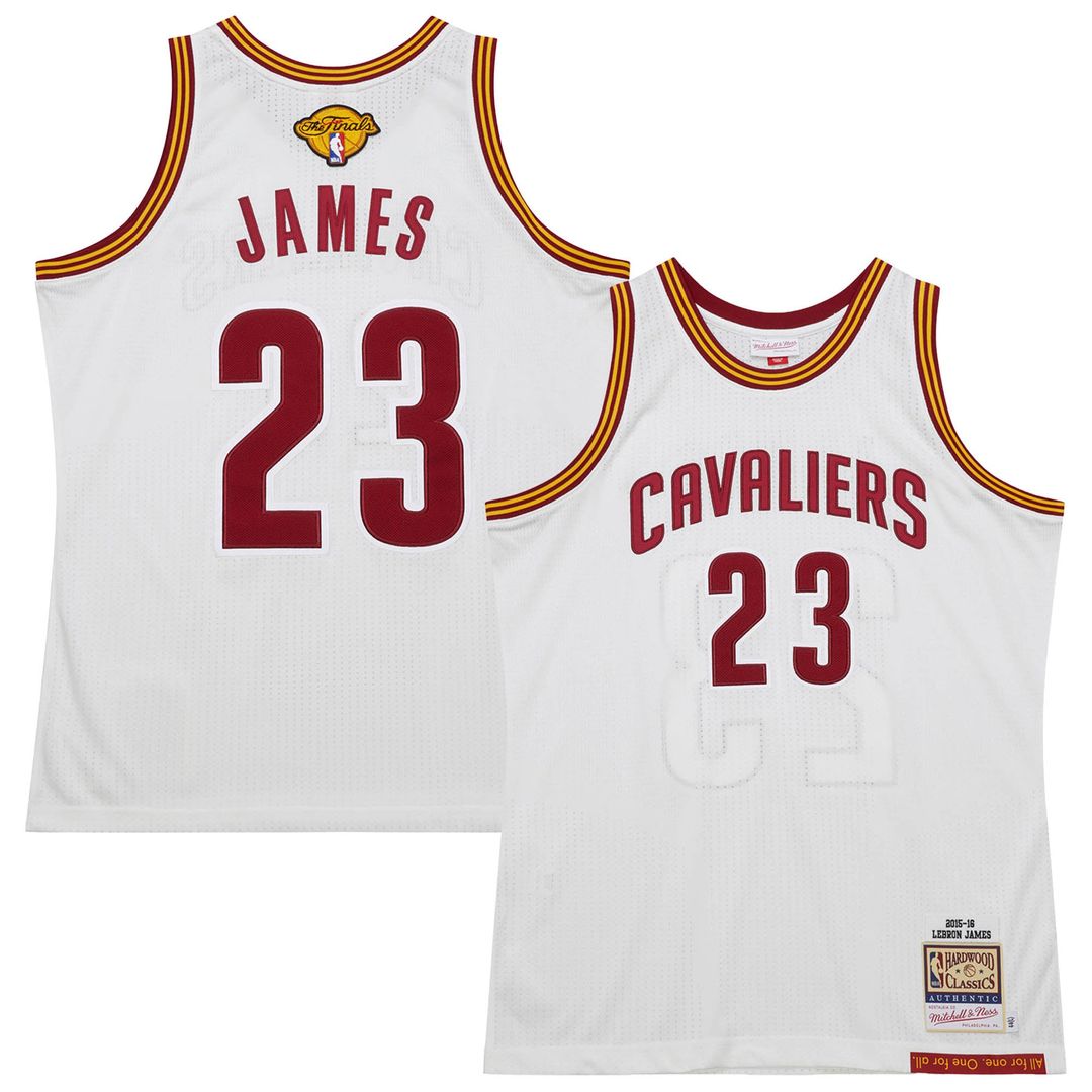 LeBron James | Cleveland Cavaliers | 2015/16 Hardwood Classics Jersey - White