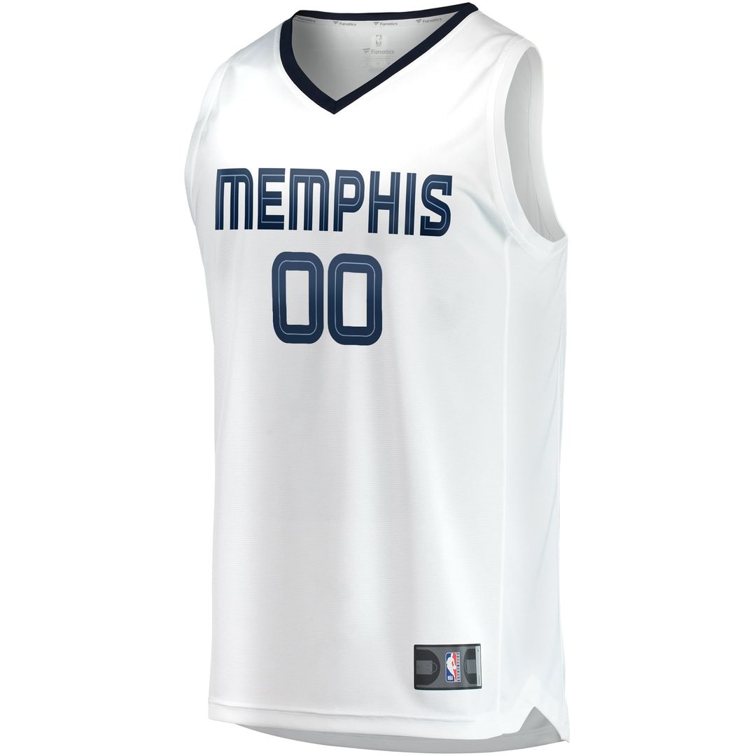 Memphis Grizzlies | Fast Break Custom Replica Jersey - Association Edition - White