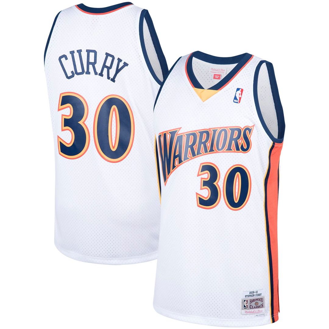 Stephen Curry | Golden State Warriors | Hardwood Classics Swingman Jersey - White