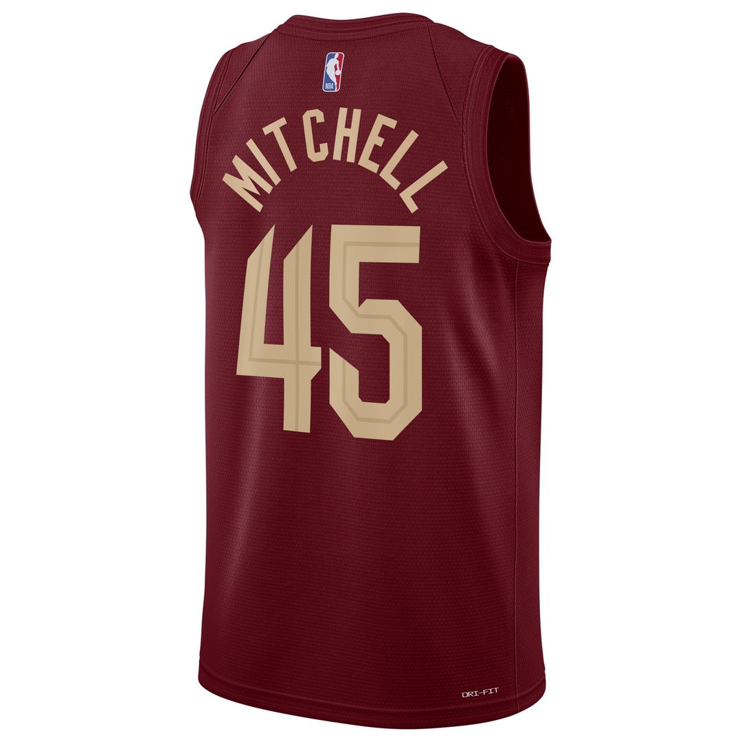 Donovan Mitchell | Cleveland Cavaliers | Unisex Swingman Jersey - Icon Edition - Wine