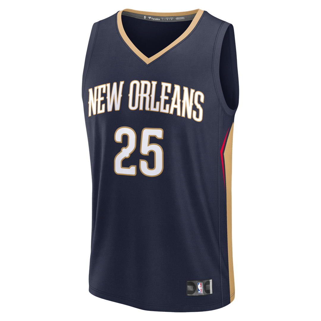 Trey Murphy III | New Orleans Pelicans | Fast Break Replica Jersey - Navy - Icon Edition