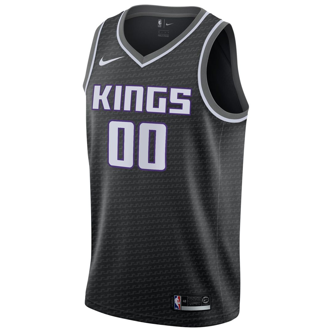 Sacramento Kings | Swingman Custom Jersey Black - Statement Edition
