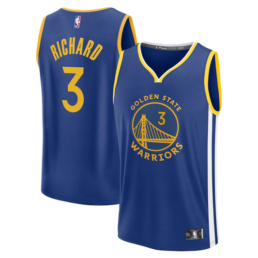 Will Richard | Golden State Warriors | Fast Break Replica Jersey - Blue - Icon Edition