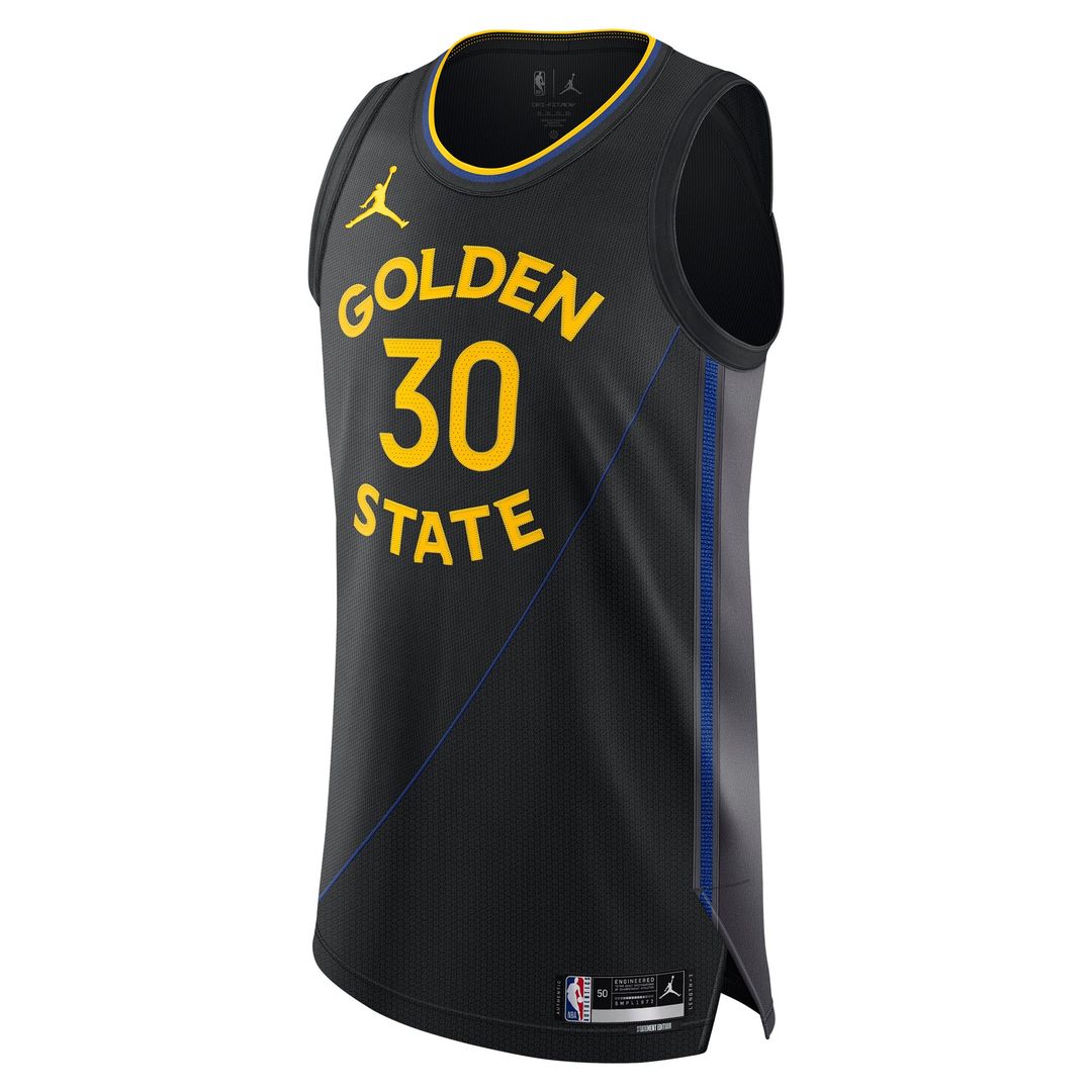 Stephen Curry | Golden State Warriors | 2024/25 Jersey - Statement Edition - Black