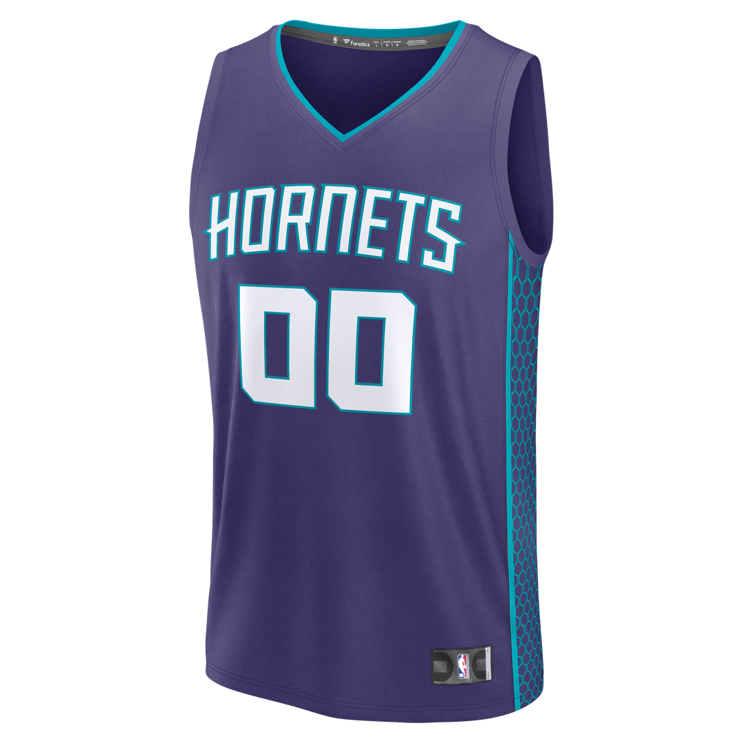 Charlotte Hornets | Fast Break Custom Jersey - Icon Edition - Teal