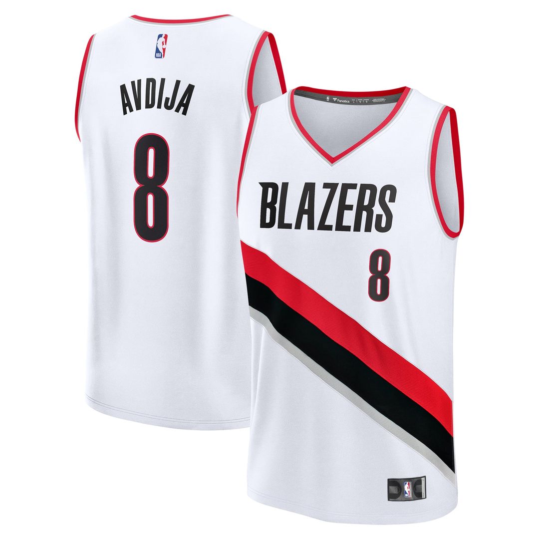Deni Avdija | Portland Trail Blazers | Fast Break Replica Player Jersey - Association Edition - White