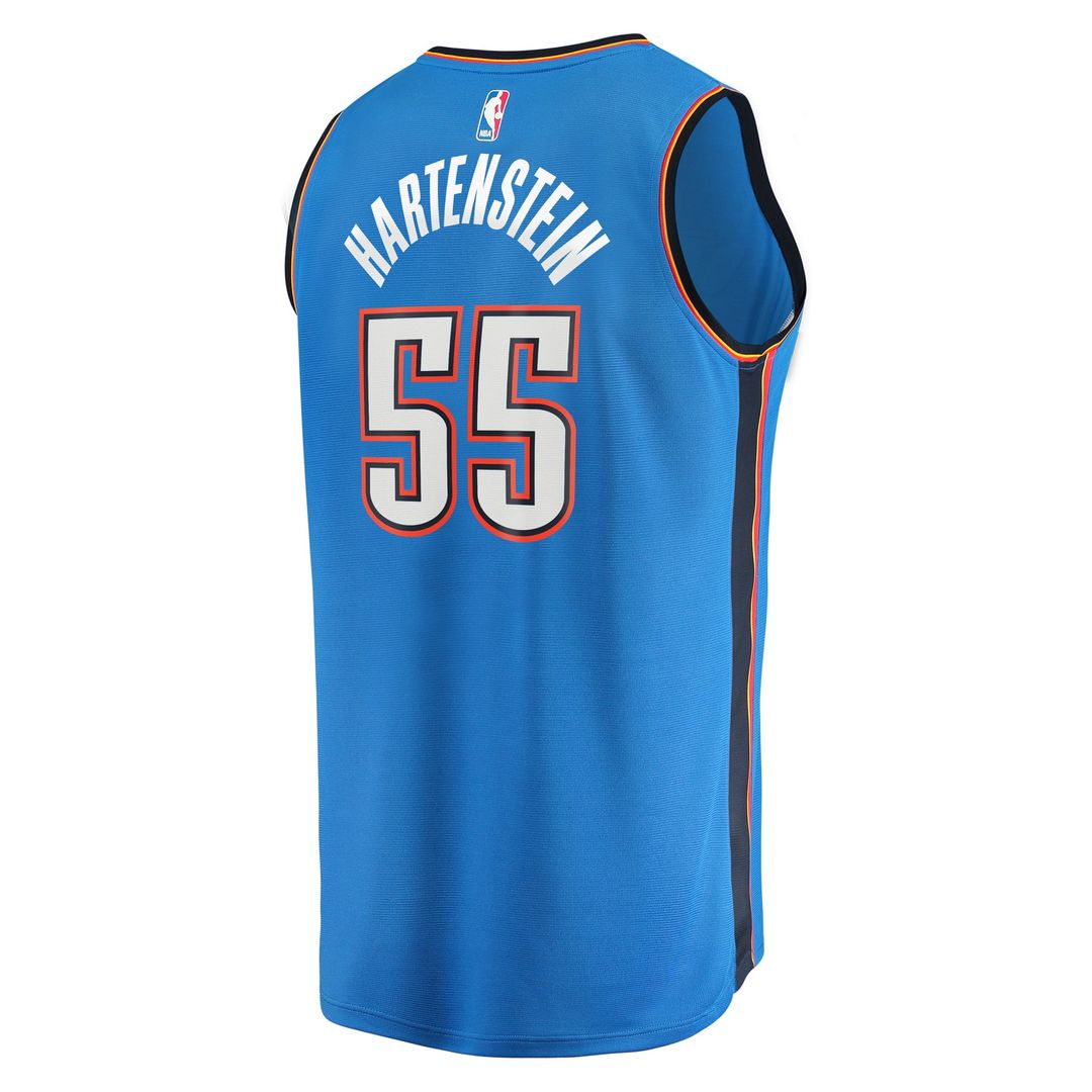Isaiah Hartenstein | Oklahoma City Thunder | Fast Break Replica Player Jersey - Icon Edition - Blue