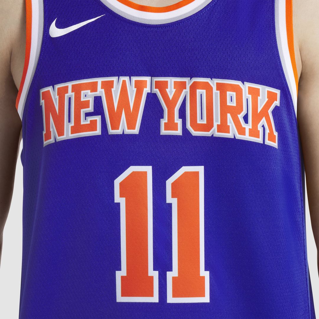 Jalen Brunson | New York Knicks | Unisex Swingman Jersey - Icon Edition - Blue