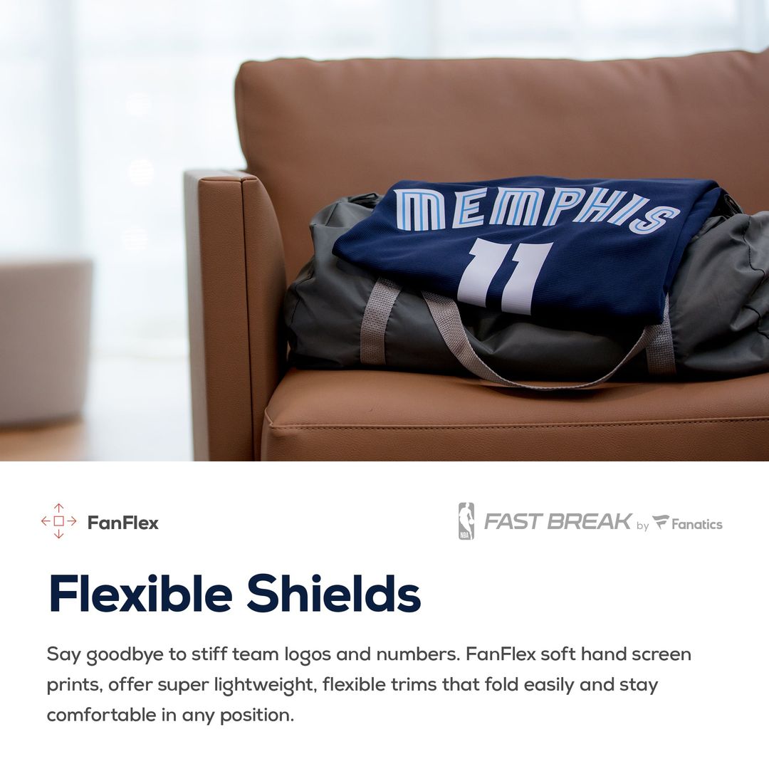 Brandon Clarke | Memphis Grizzlies | Fast Break Replica Jersey Navy - Icon Edition