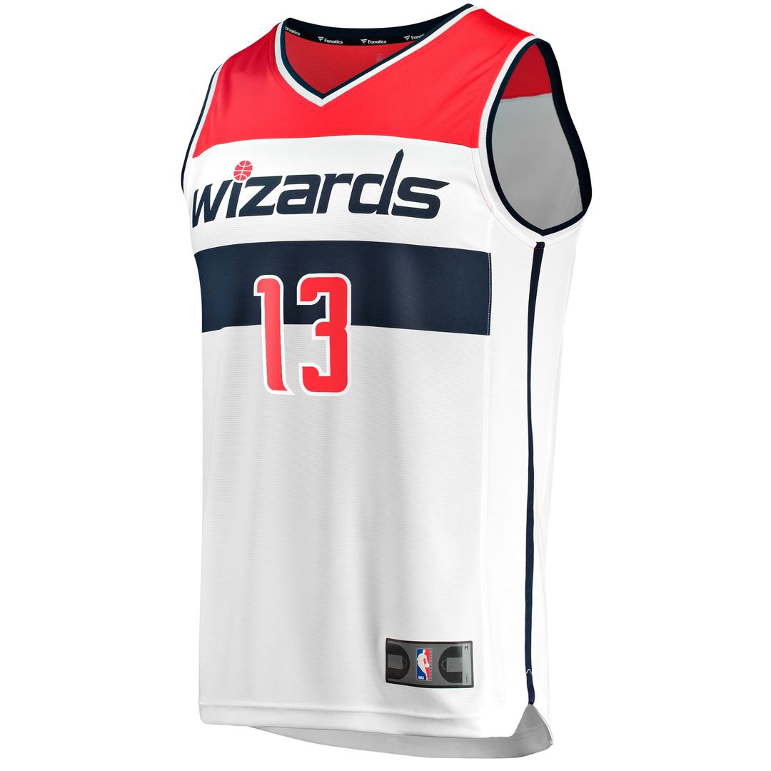 Jordan Poole | Washington Wizards | Youth Fast Break Player Jersey - Association Edition - White