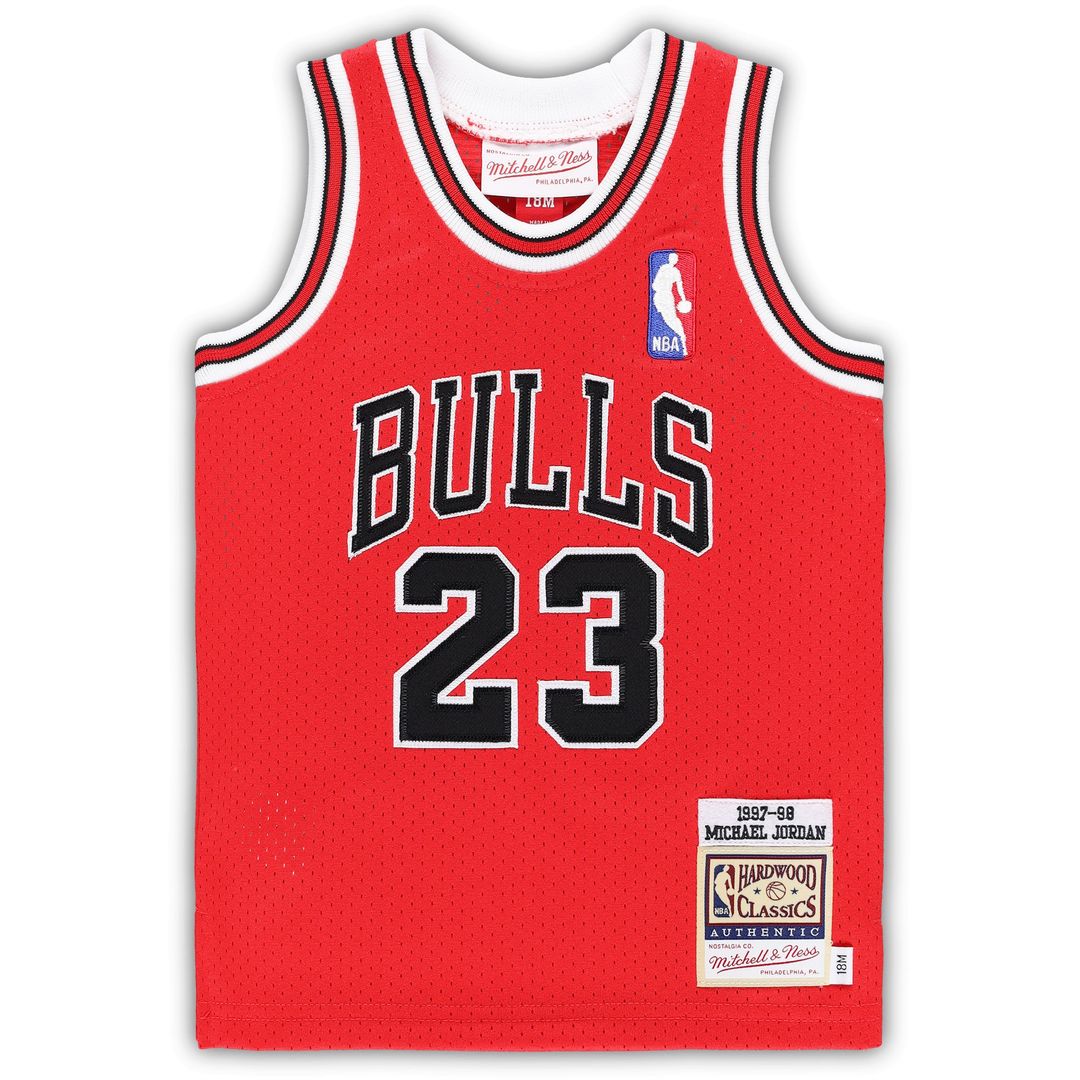 Michael Jordan | Chicago Bulls | Infant 1996/97 Hardwood Classics Jersey - Black